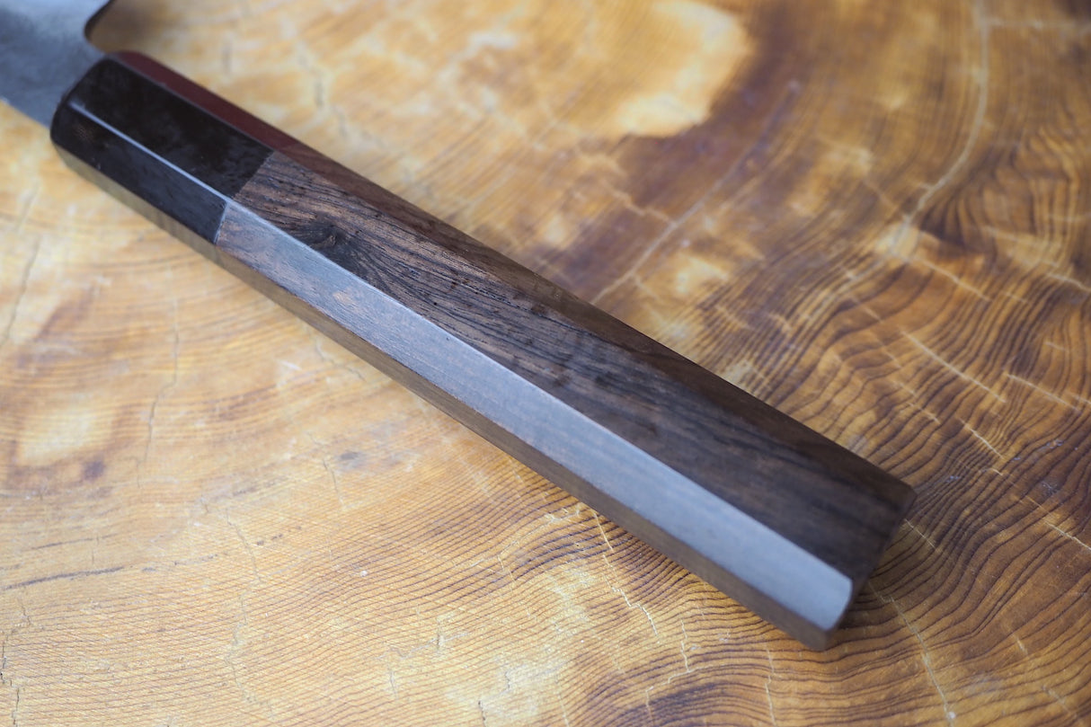 Sakai Jikko "Shinobi" White-2 Steel Sujihiki Ebony Handle (24cm)