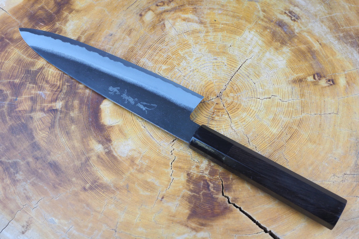 Sakai Jikko "Shinobi" White-2 Steel Gyuto Ebony Handle (21cm)