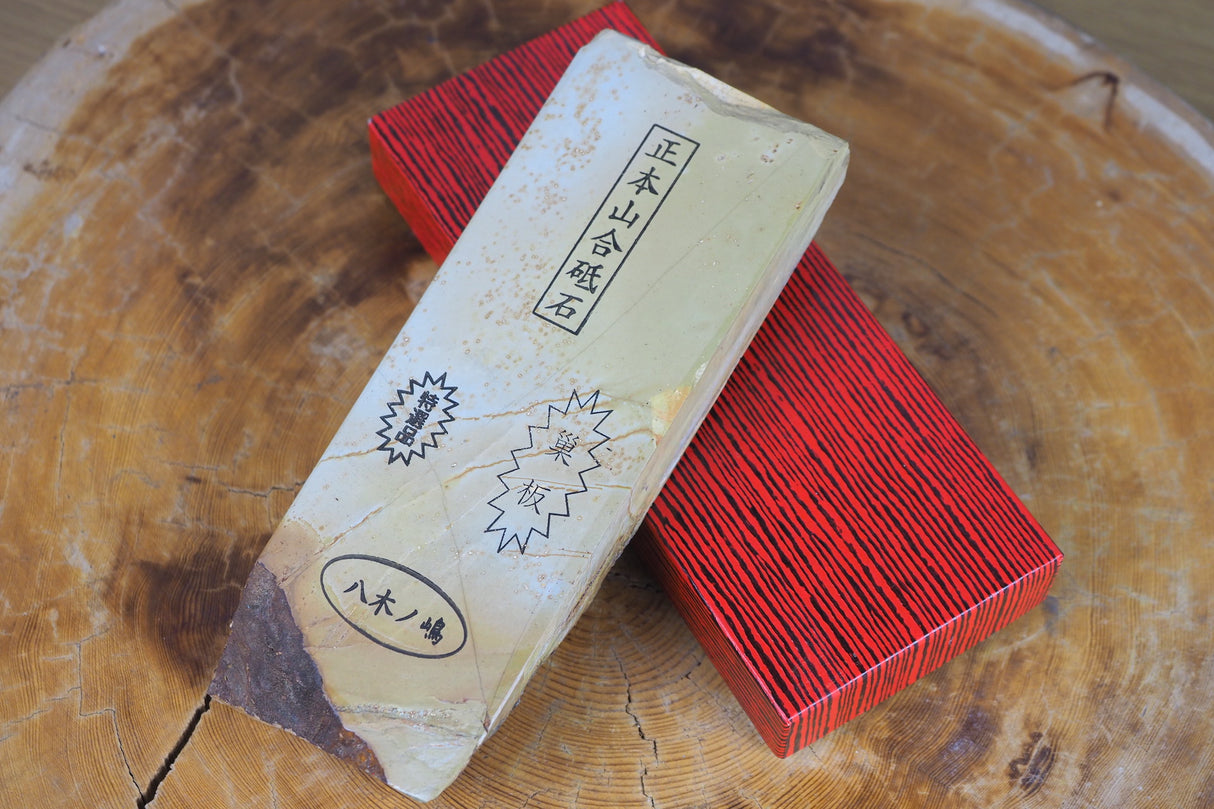 Jnat (Japanese Natural Whetstone) - Shohonyama Awasedo Yaginoshima Suita D