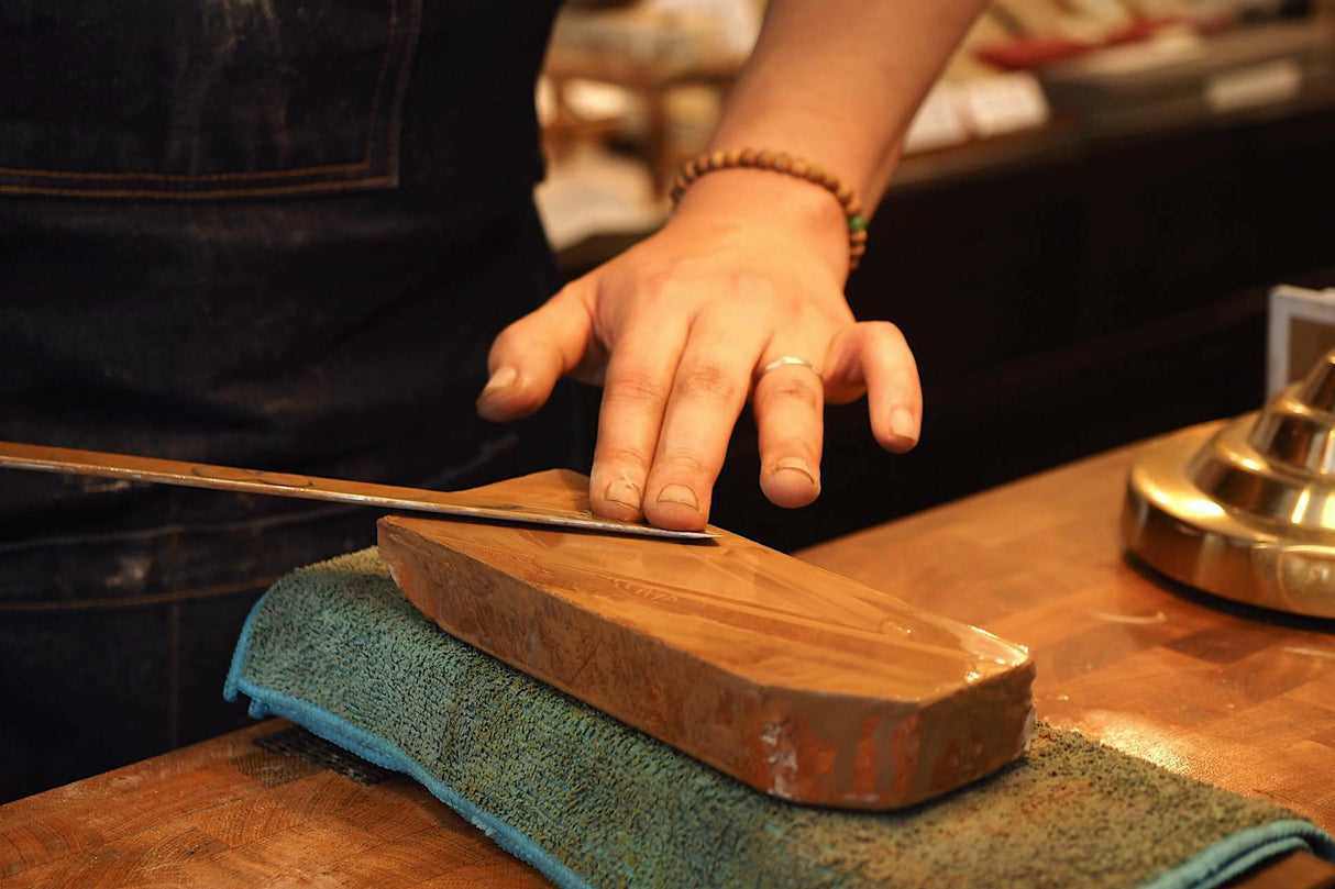 Jnat (Japanese Natural Whetstone) - Shohonyama Awasedo Shobu Suita