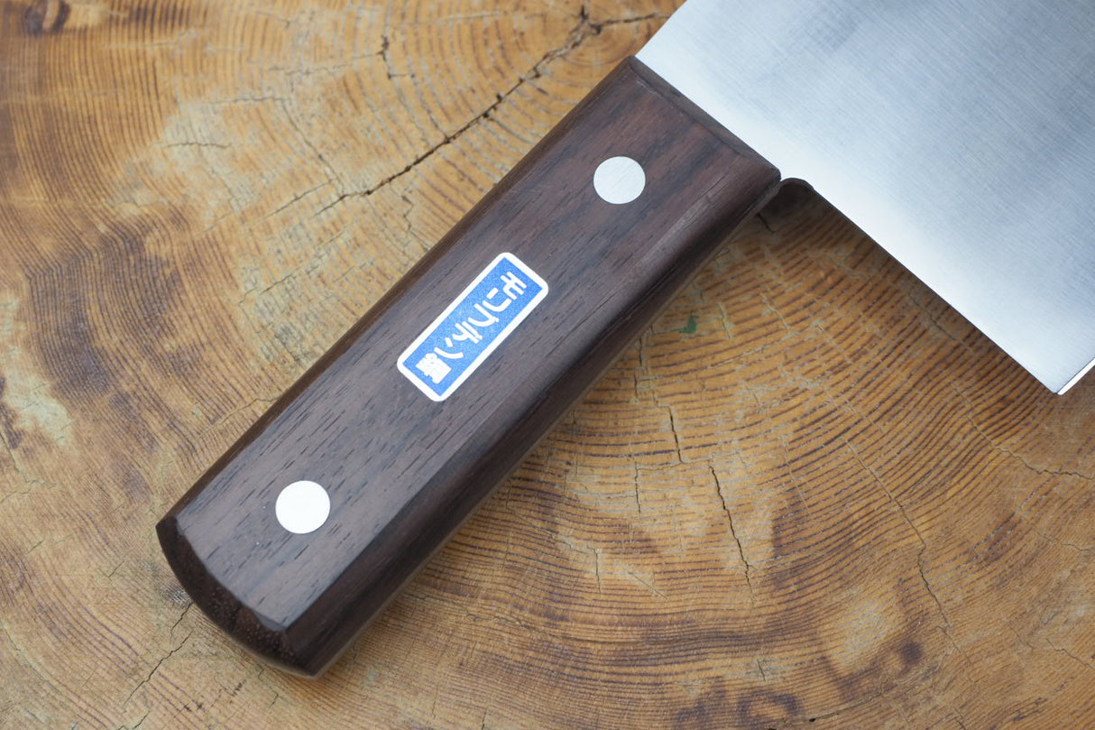 Houei AUS-8 Stainless Chinese Cleaver 22cm with Rosewood Handle