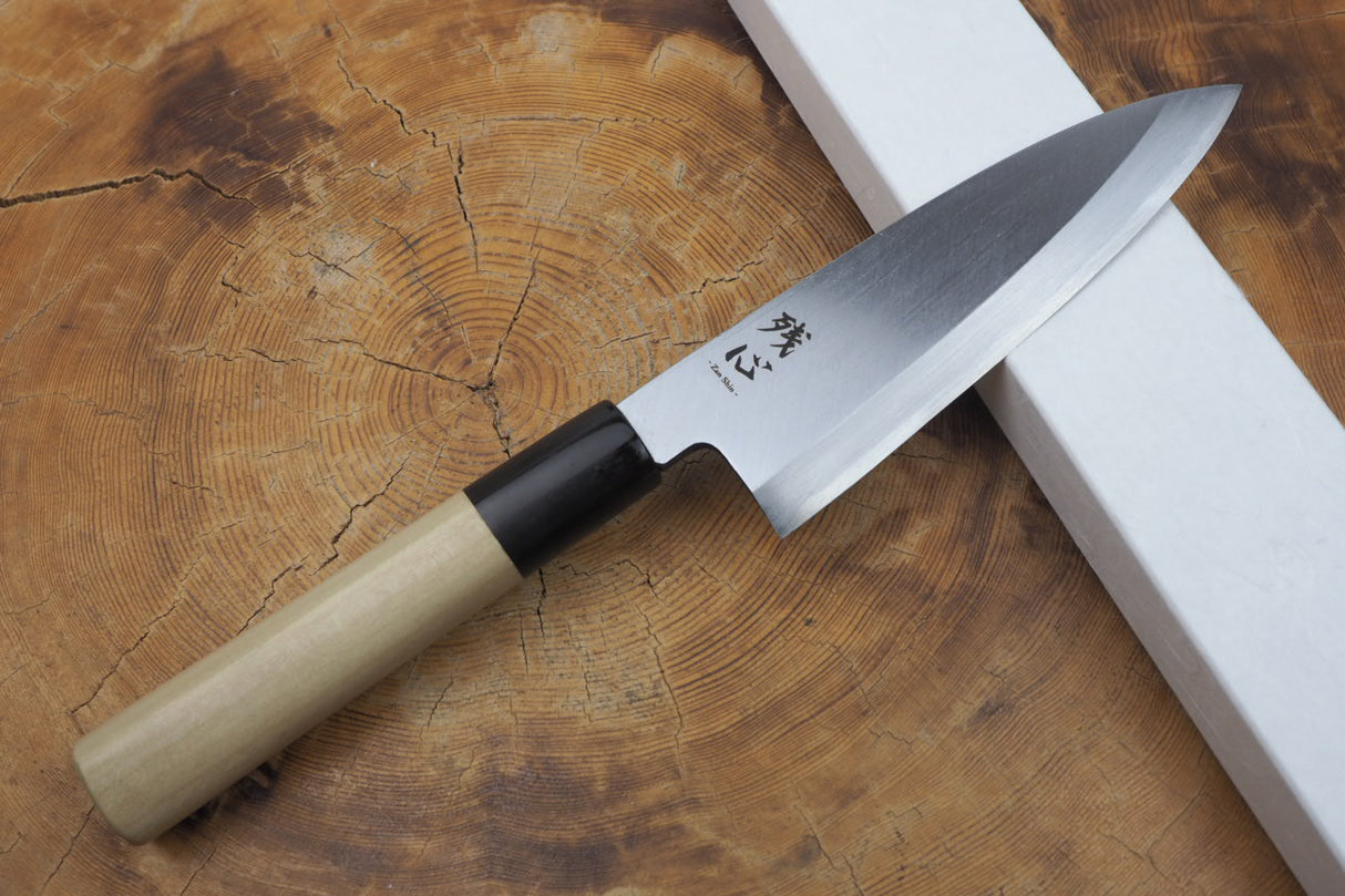 残心 Zan Shin White-2 Steel Funayuki Knife 15cm