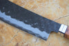 Sakai Jikko "Jikko Shiki Zenkiri" Gyuto Blue super steel with Stabilised wood Handle 21cm