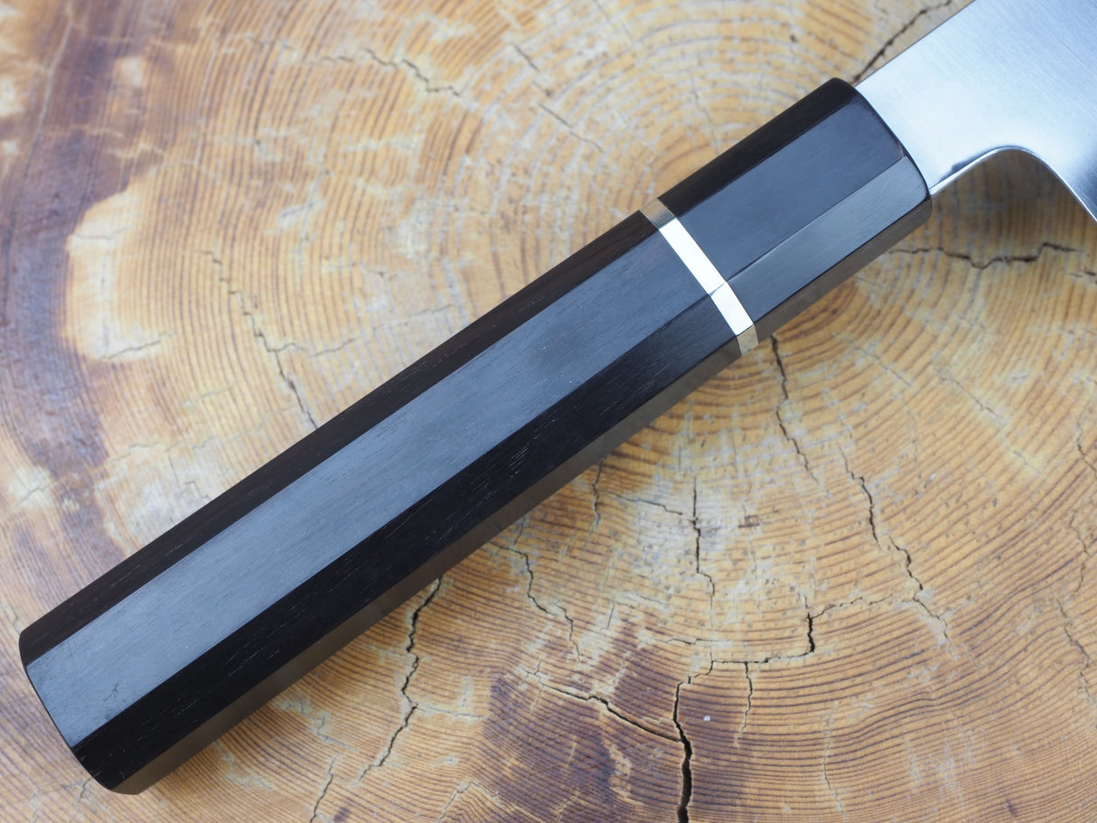 Sukenari HAP40 Powdered High Speed Steel Kiritsuke (K-tip) Gyuto Chef's knife 21cm/24cm/27cm with Ebony Handle