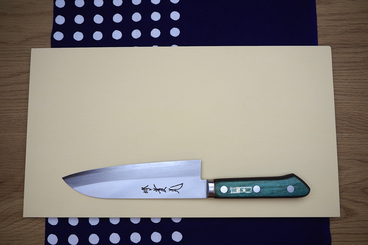 Asahi CookinCut - Synthetic Rubber Cutting Board for Home Use (Antibacterial type M-size: 38x21x1.3cm)