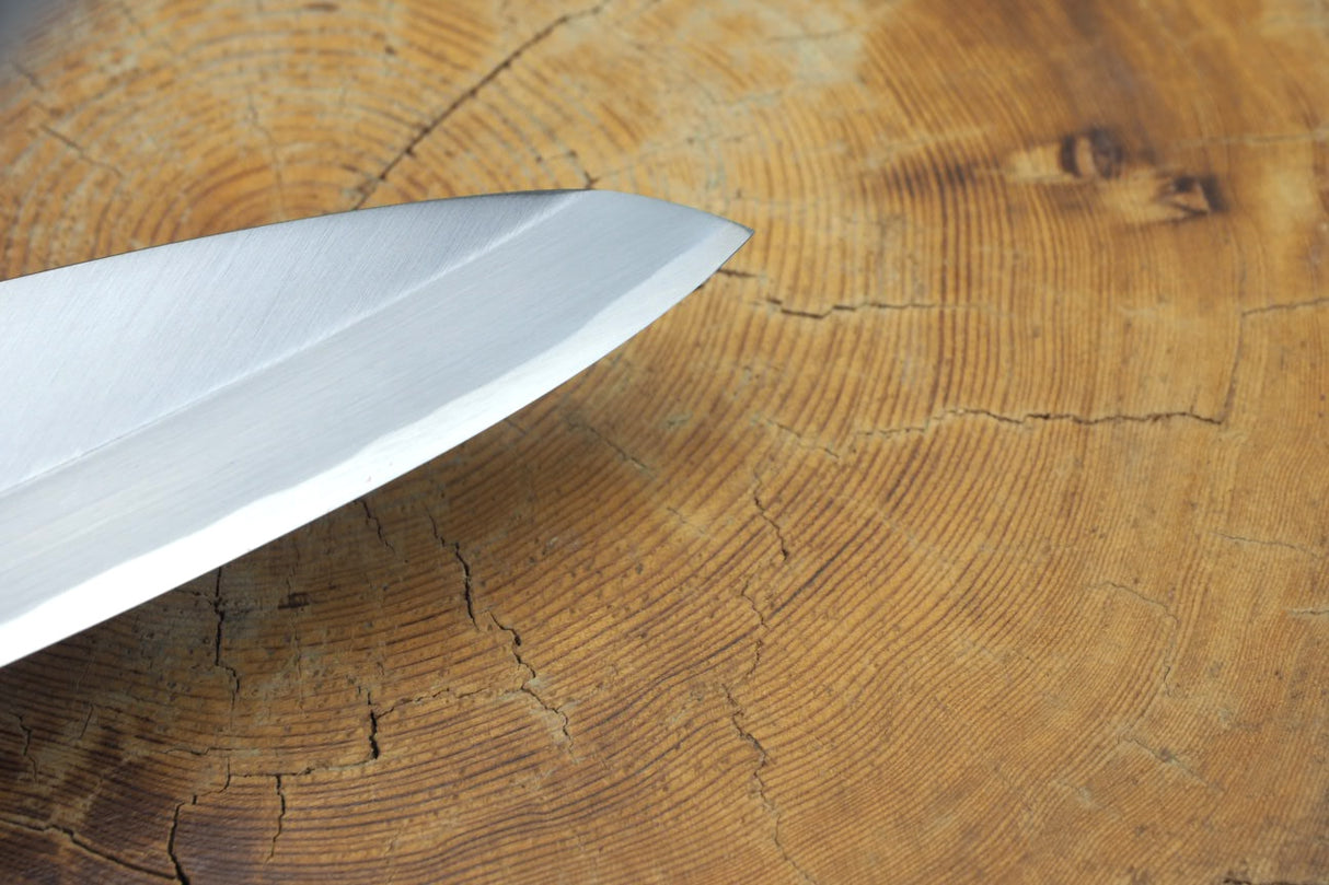 Sakai Jikko "Montanren" Blue-2 Steel Deba Fish Filleting Knife (15cm/18cm)