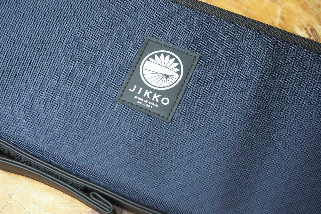 Jikko Knife case with leather handle - for 4 knives (no sheath needed)