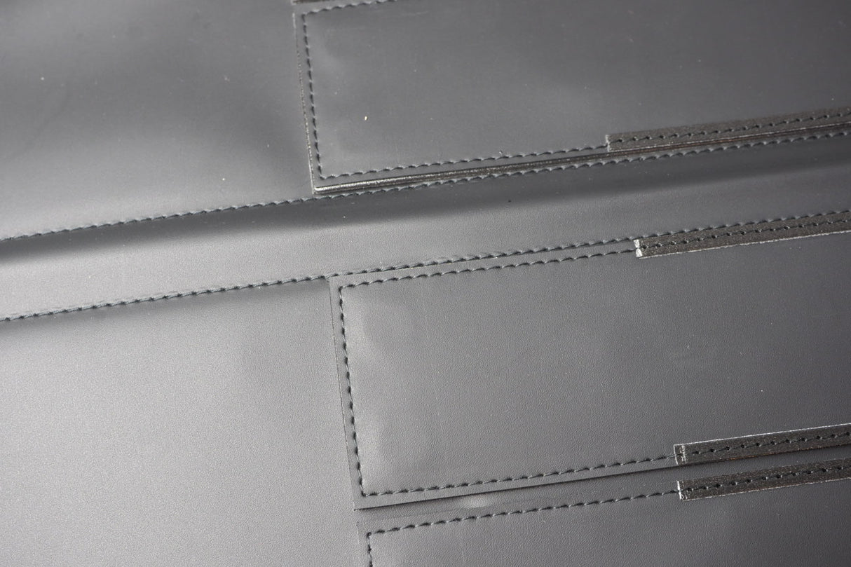 Jikko Knife case with leather handle - for 4 knives (no sheath needed)