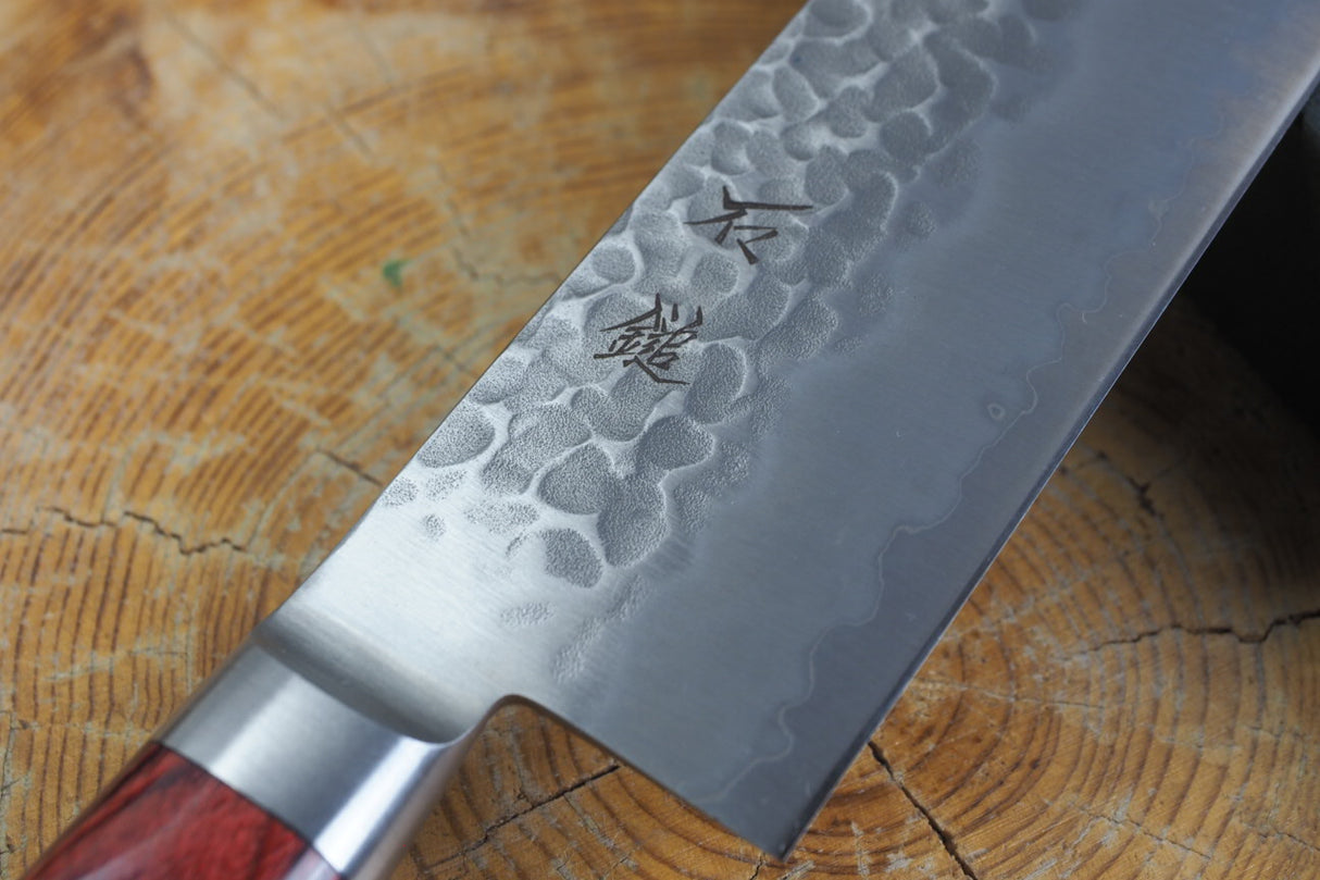 Ishizuchi (from Tosa) - Blue Super Kiritsuke (K-tip) Gyuto 21cm Western Handle