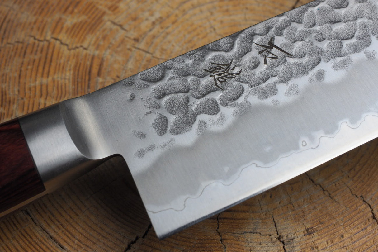 Ishizuchi (from Tosa) - Blue Super Kiritsuke (K-tip) Gyuto 21cm Western Handle