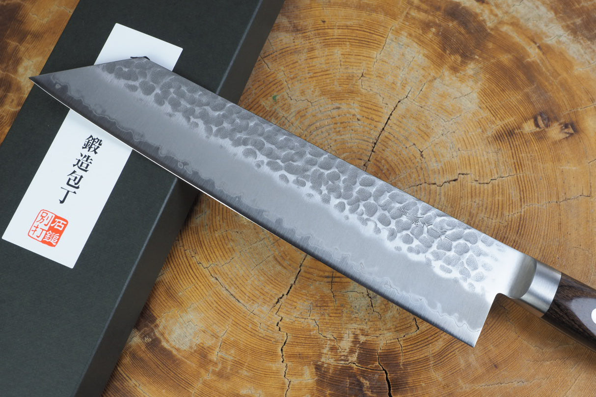 Ishizuchi (from Tosa) - Blue Super Kiritsuke (K-tip) Gyuto 21cm Western Handle