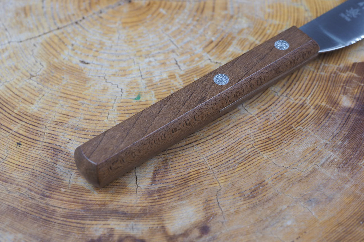 Kanetsune AUS-8 Serrated Blade Spread Knife 11cm