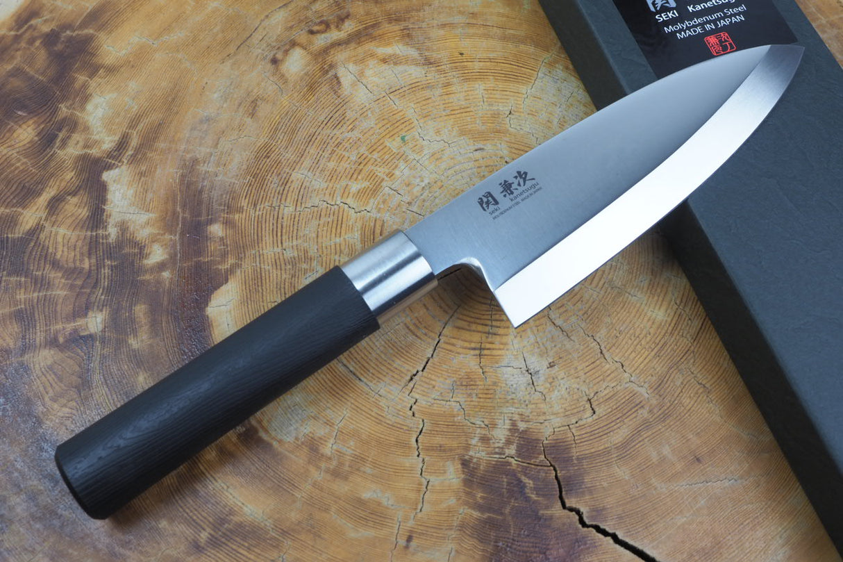 Seki Kanetsugu - Molybdenum Stainless Steel Deba Knife 15cm