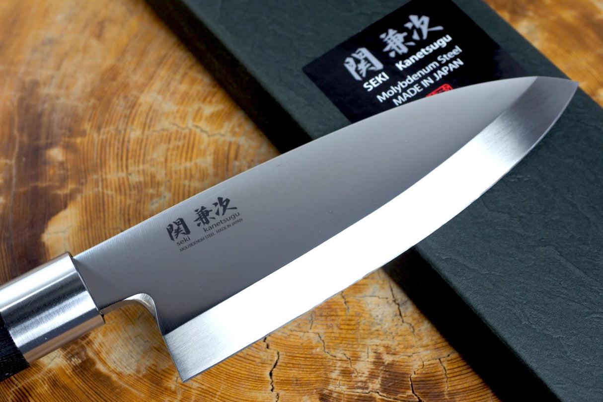 Seki Kanetsugu - Molybdenum Stainless Steel Deba Knife 15cm