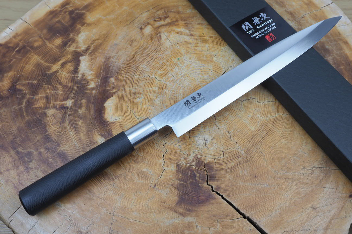 Seki Kanetsugu - Molybdenum Stainless Steel Sashimi Yanagiba Knife 24cm