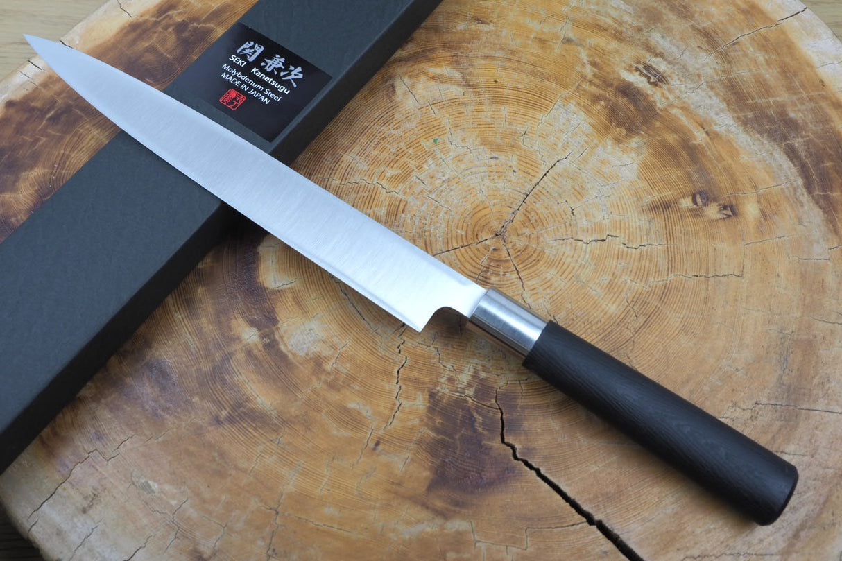 Seki Kanetsugu - Molybdenum Stainless Steel Sashimi Yanagiba Knife 24cm