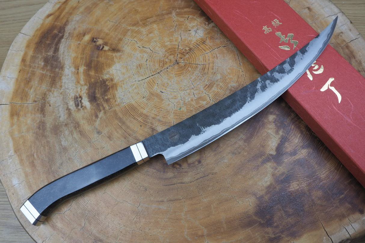 Sakai Jikko "Jikko Shiki Nikukiri" Sujihiki Slicer/Carving Knife Blue super steel (24cm/27cm)