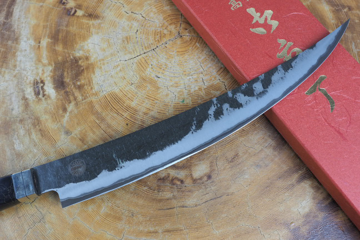 Sakai Jikko "Jikko Shiki Nikukiri" Sujihiki Slicer/Carving Knife Blue super steel (24cm/27cm)