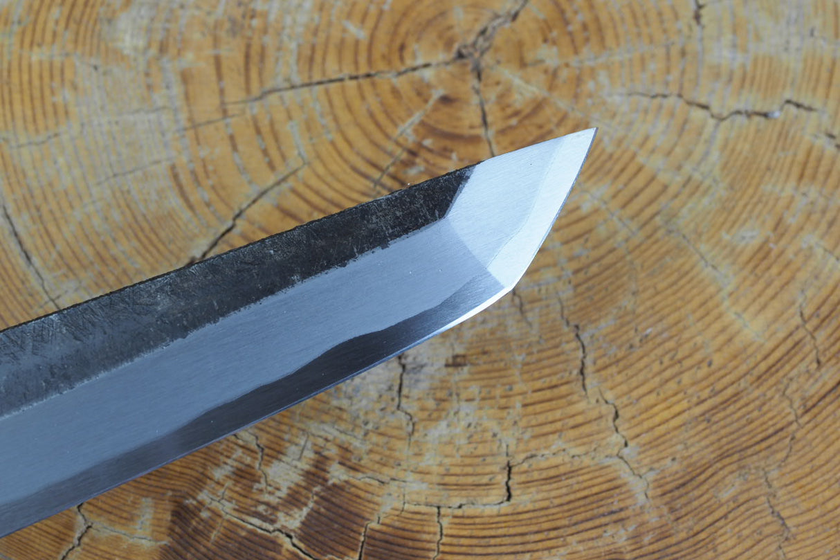 Ishizuchi (from Tosa) - Blue-2 Steel Kurouchi Sakimaru Sashimi Knife (21cm/24cm/27cm)