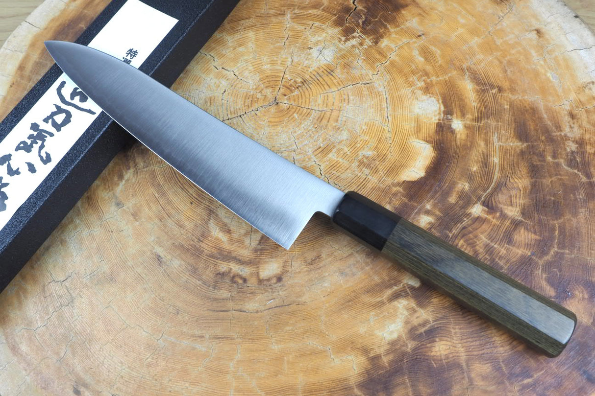 Toshu Giken - HAP40 Powdered High Speed Steel Wa-Gyuto with Octagon Complite®︎ Handle (21cm/24cm)