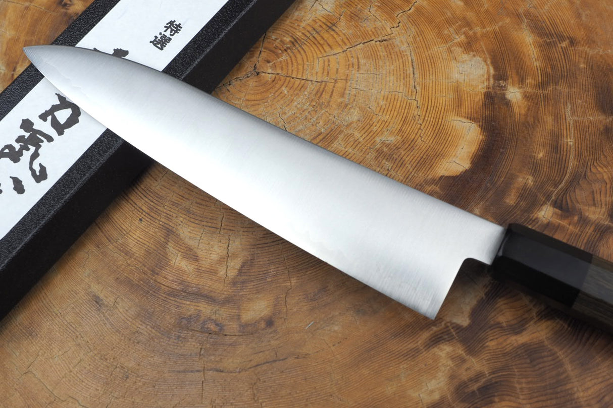 Toshu Giken - HAP40 Powdered High Speed Steel Wa-Gyuto with Octagon Complite®︎ Handle (21cm/24cm)