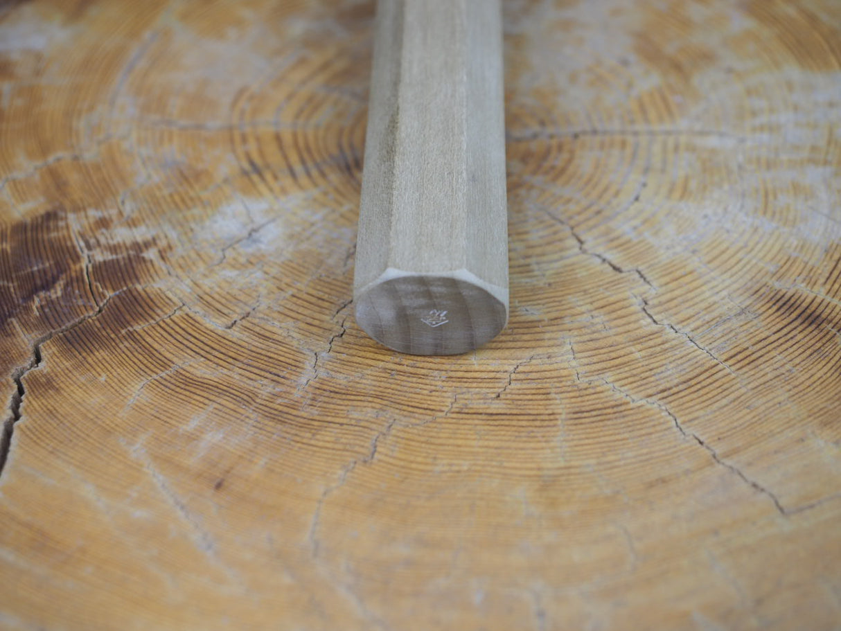 Misuzu Wa-Nakiri AUS10 Core Damascus Steel Magnolia and Buffalo Horn Handle 16.5cm