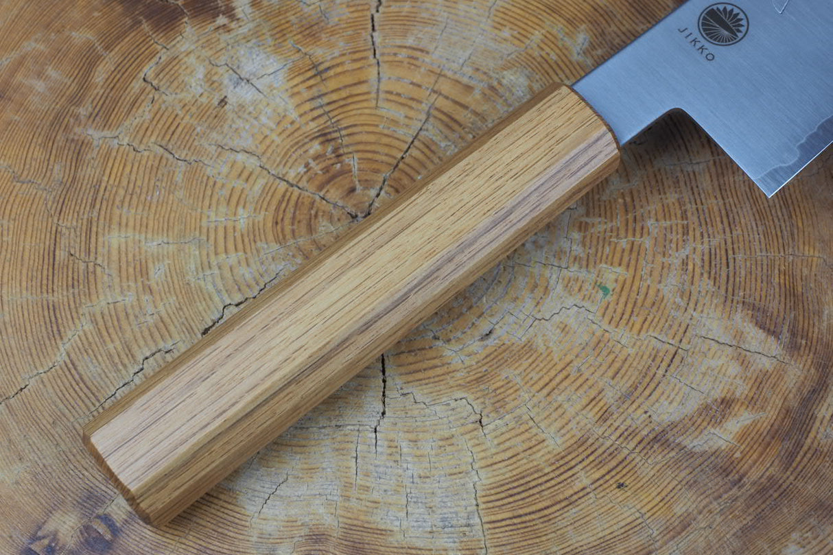 Sakai Jikko "Loco" Wa-Gyuto Chef's Knife VG10 Core Japanese Oak Handle (21cm/24cm)