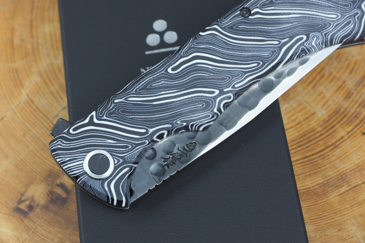 Nigara Hamono - Kurouchi Folding Knife SG2 High Speed Steel with G10 Handle