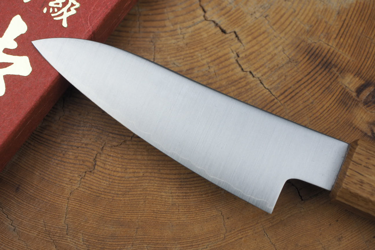 Sakai Jikko "Loco" Wa-Paring Knife VG10 Core Japanese Oak Handle (9cm)