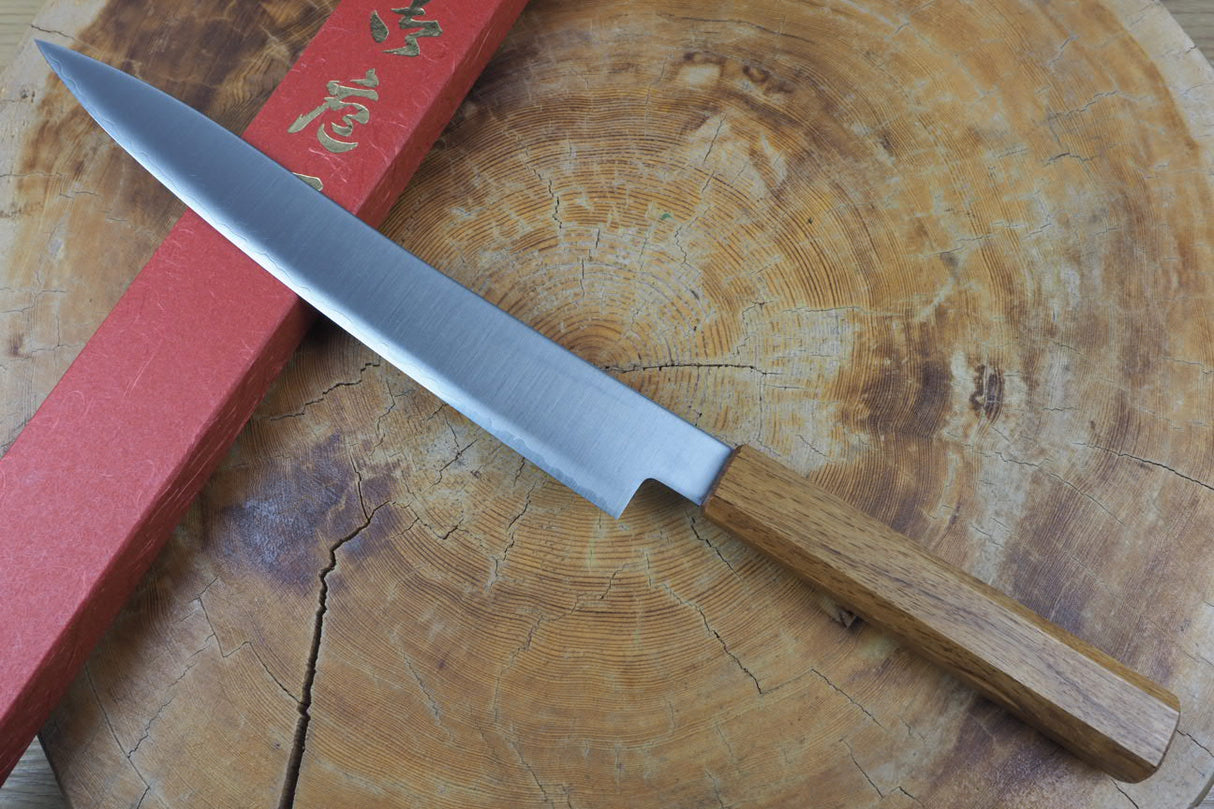 Sakai Jikko "Loco" Wa-Sujihiki Knife VG10 Core Japanese Oak Handle (24cm)
