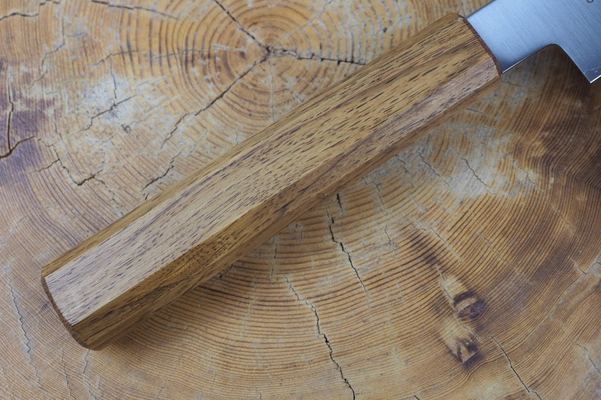 Sakai Jikko "Loco" Wa-Sujihiki Knife VG10 Core Japanese Oak Handle (24cm)