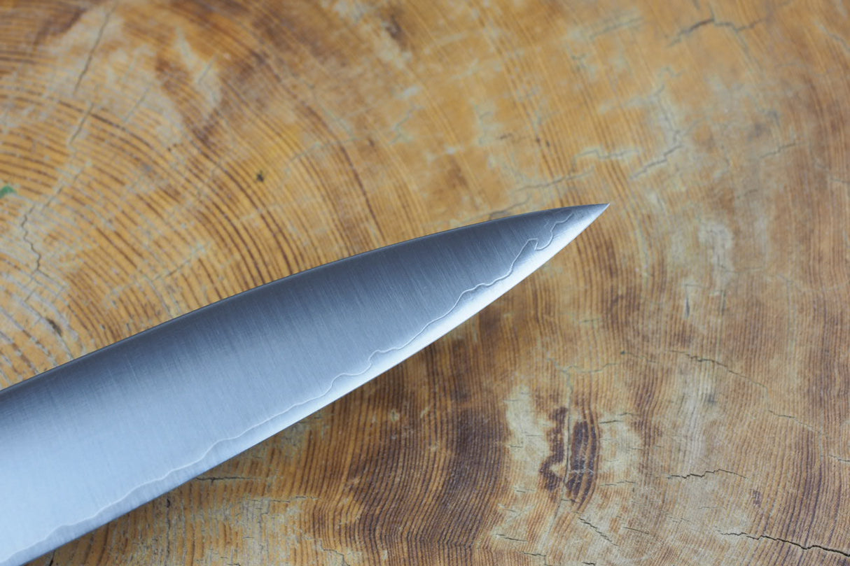Sakai Jikko "Loco" Wa-Sujihiki Knife VG10 Core Japanese Oak Handle (24cm)