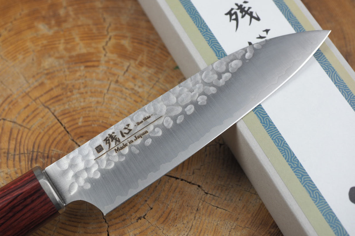 Zan Shin SORA Red 3 knife set - VG10 Gyuto (20cm), Bunka (18cm) and Petty (12cm)