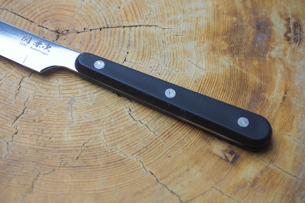 Seki Kanetsugu - 2 Steak Knife (Rounded tip) & 2 Fork Set in a gift box