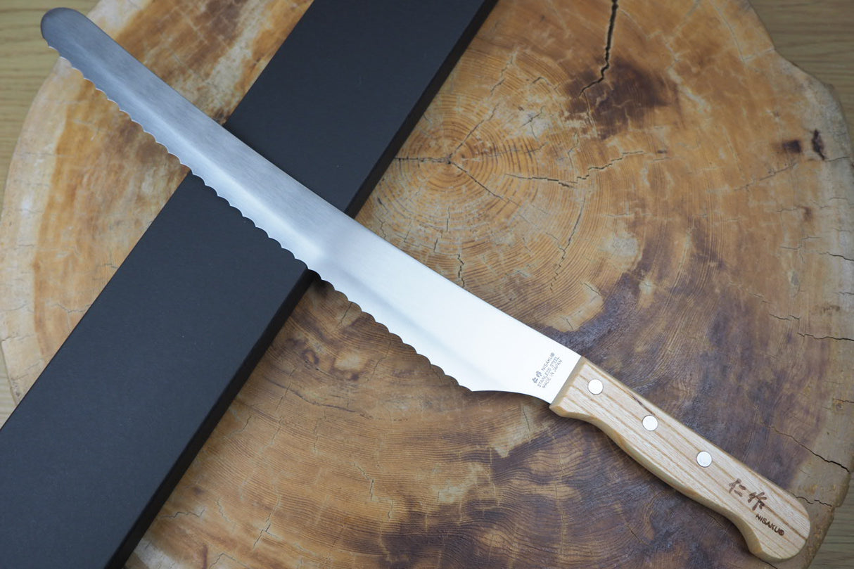 Nisaku Serrated Bread Knife 27cm