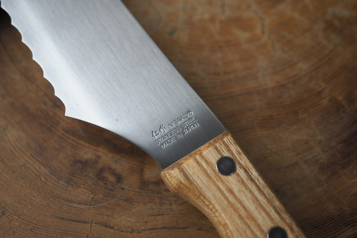Nisaku Serrated Bread Knife 33cm