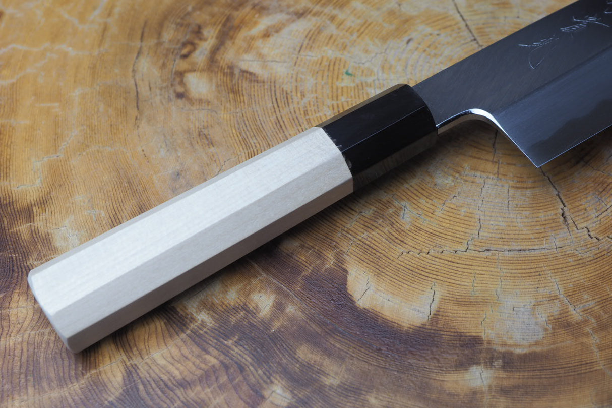 Sakai Jikko "Arata" Single Edge Wa-Santoku White-2 Steel 18cm (for right handed users)