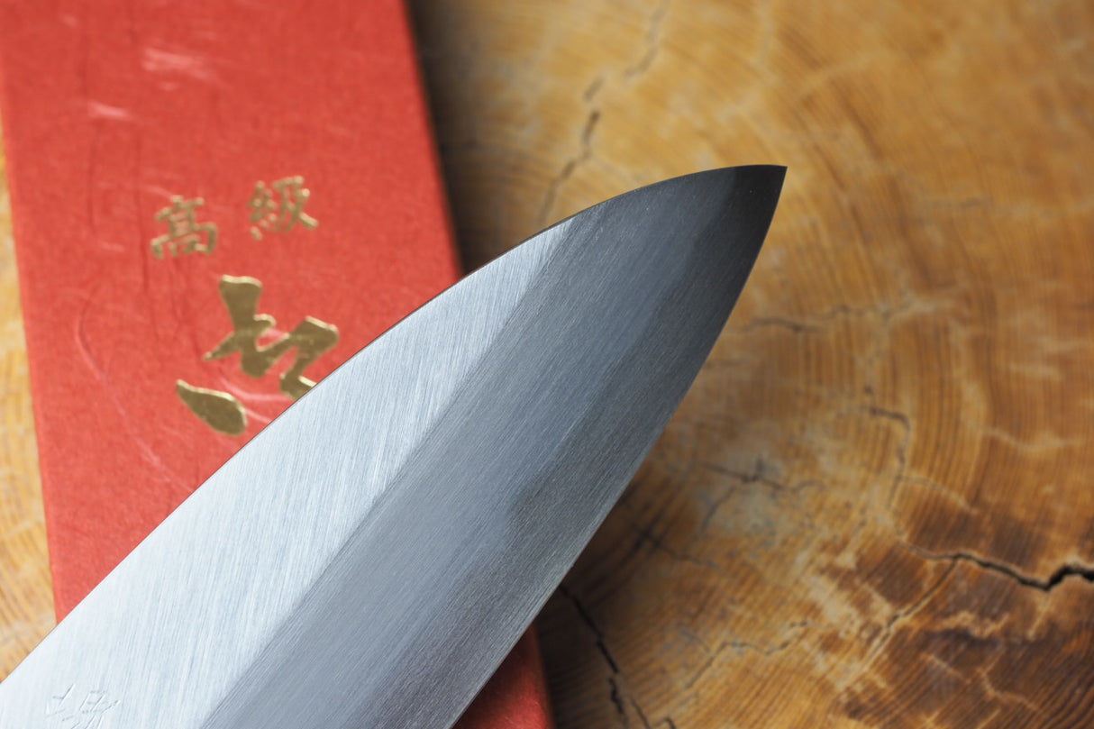 Sakai Jikko "Arata" Single Edge Wa-Santoku White-2 Steel 18cm (for right handed users)