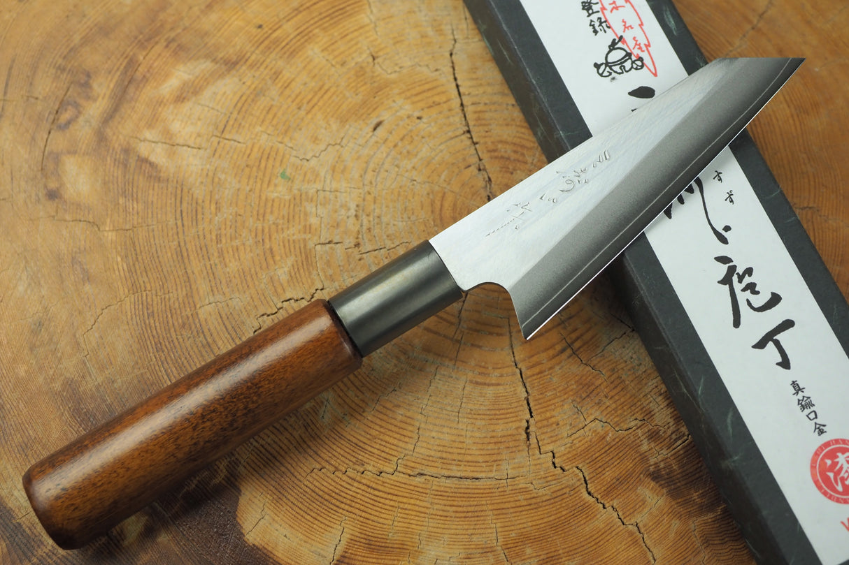 Misuzu VG10 Steel Petty Lacquer Coated Handle with Brass Bolster 10.5cm