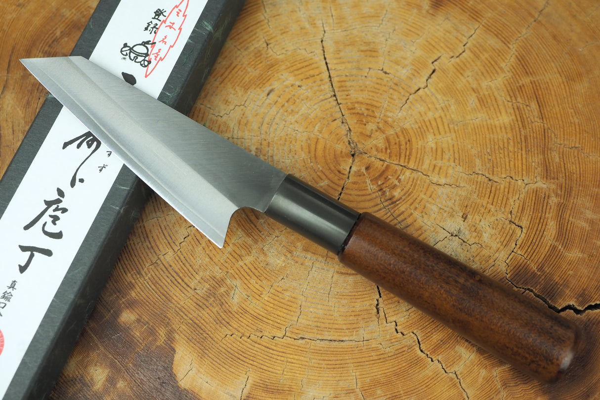 Misuzu VG10 Steel Petty Lacquer Coated Handle with Brass Bolster 10.5cm