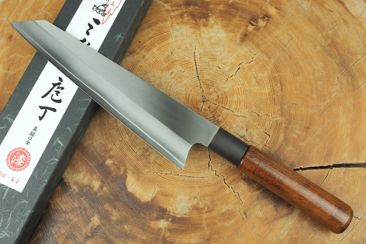 Misuzu VG10 Steel Gyuto (K-tip) Lacquer Coated Handle with Brass Bolster 21cm