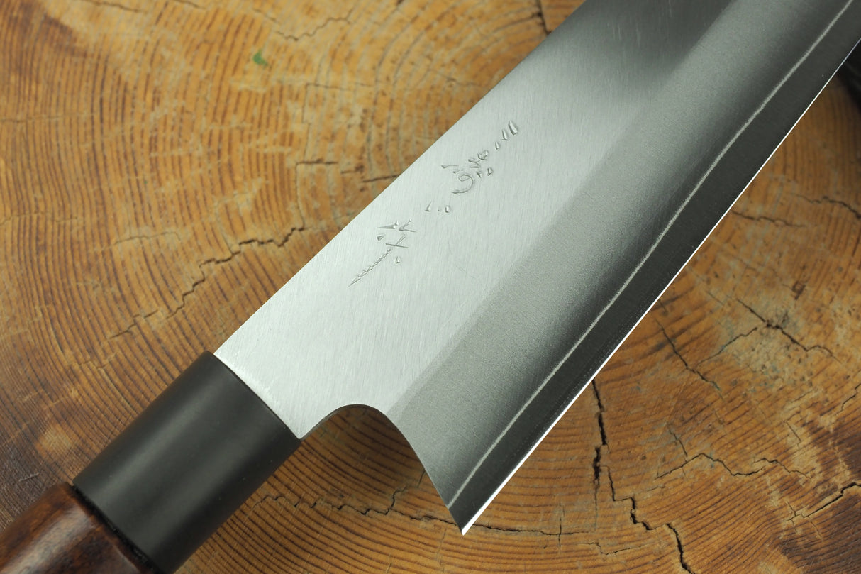 Misuzu VG10 Steel Gyuto (K-tip) Lacquer Coated Handle with Brass Bolster 21cm