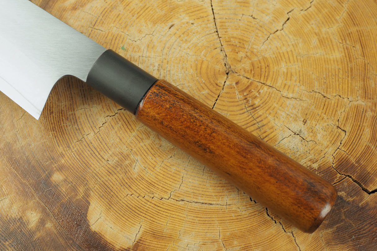 Misuzu VG10 Steel Gyuto (K-tip) Lacquer Coated Handle with Brass Bolster 21cm