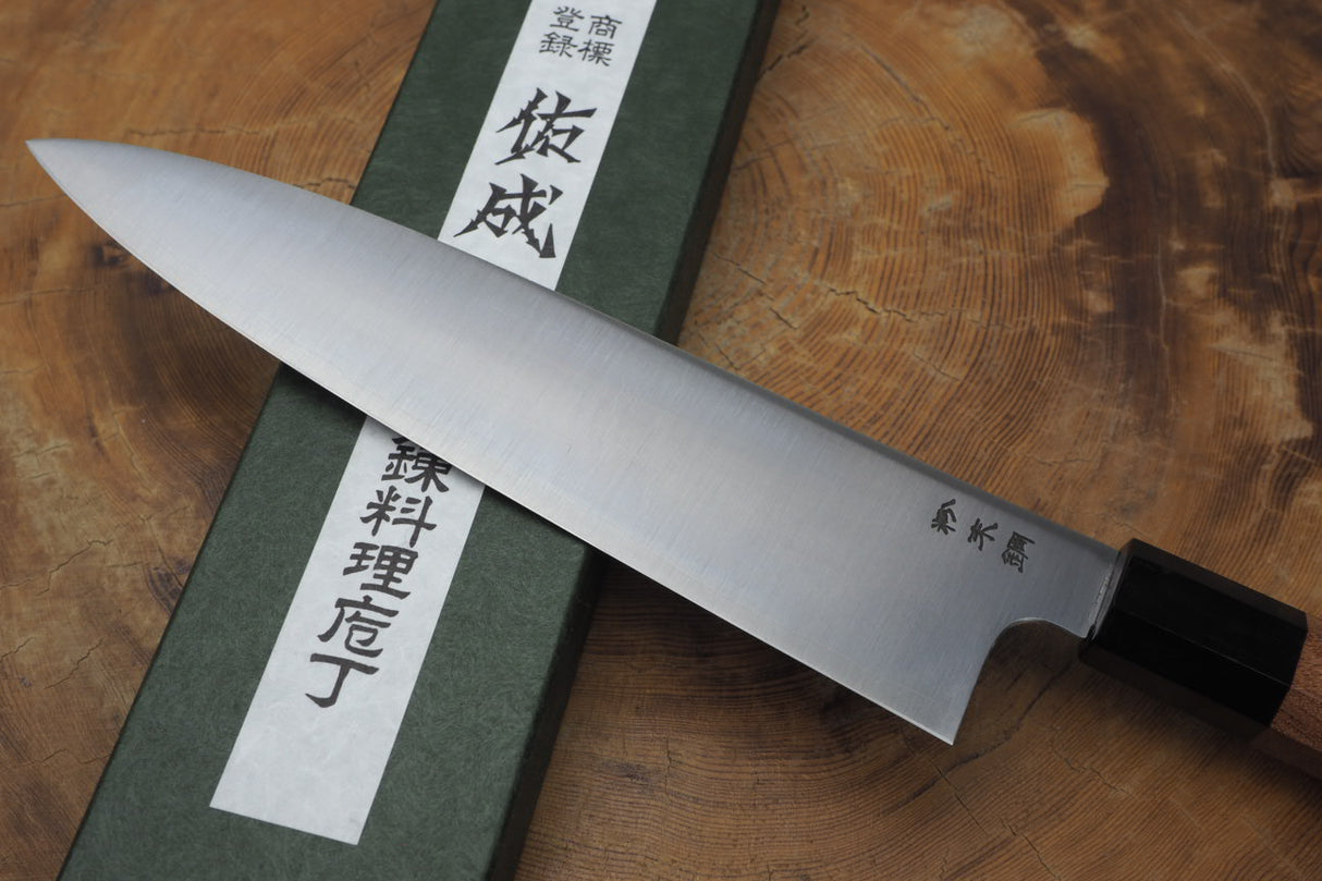 Sukenari SG2 Powdered High Speed Steel Gyuto Chef's knife 21cm with Quince Wood Handle