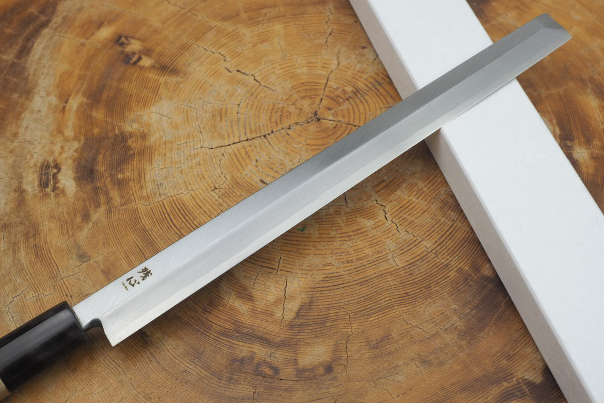 残心 Zan Shin White-2 Steel Sashimi Takohiki Knife 24cm