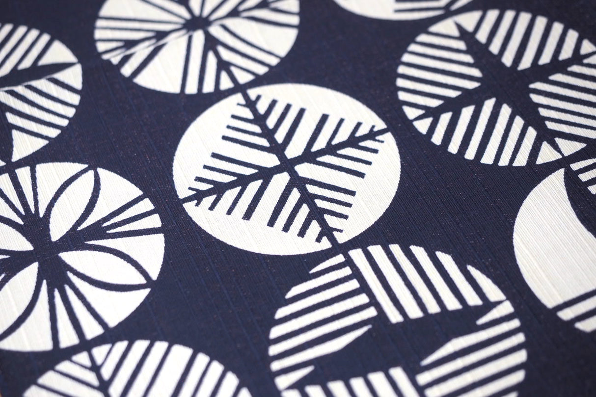 "Furoshiki" Wrapping Cloth - Isa Monyo Reversible Pine Navy Blue/Red (48cm x48cm)
