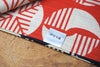 "Furoshiki" Wrapping Cloth - Isa Monyo Reversible Pine Navy Blue/Red (48cm x48cm)
