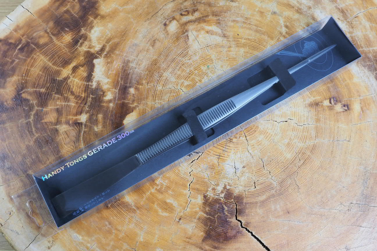 KD Glade Handy Tongs (Black) 300mm