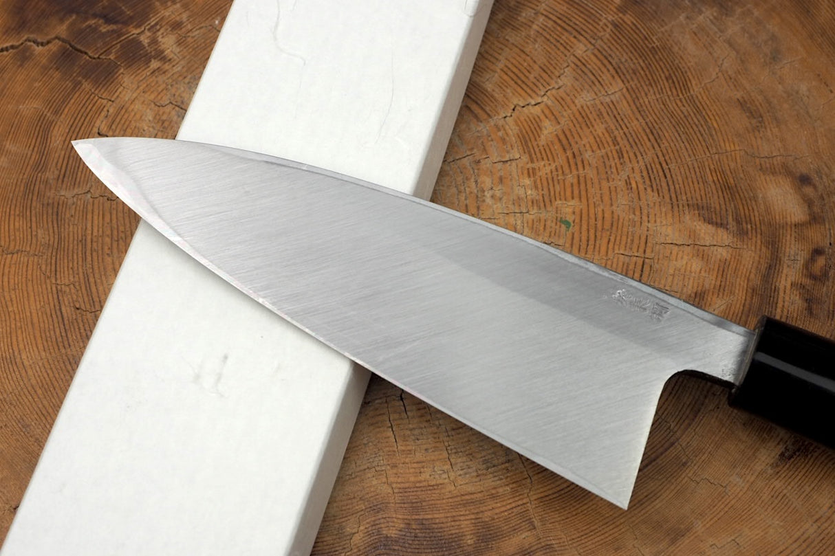 残心 Zan Shin White-2 Steel Deba Knife 13.5cm/15cm (including a wooden sheath)