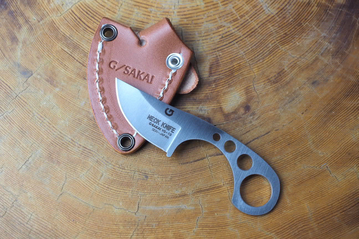 G-sakai Neck knife VG10 steel